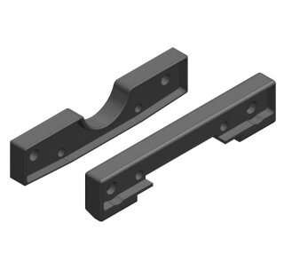 Team Corally C-00180-051 Suspension Arm Mount - Front - Composite - 1 Set