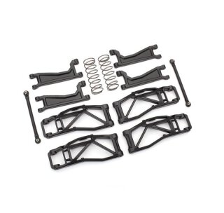 Traxxas 8995 Querlenker-Set WideMaxx schwarz Querlenker, Spurstangen + Feder