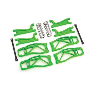 Traxxas 8995G Querlenker-Set WideMaxx grün Querlenker, Spurstangen + Feder