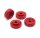 Traxxas 8957R Felgen-Scheiben rot (4)