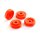 Traxxas 8957T Felgen-Scheiben orange (4)