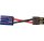 Muldental 67623 Adapterkabel EC5-Stecker auf TRX-Stecker EC-5