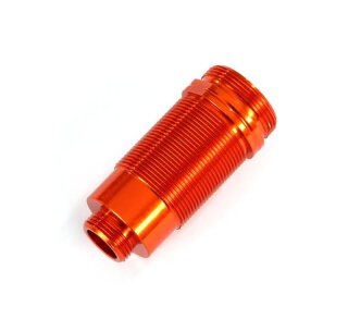 Traxxas 7466A Dämpfer-Gehäuse GTR Lang Alu orange Eloxiert PTFE-Beschichtung
