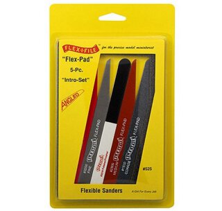 Krick AA525 Flex-I-File Flex-Pad Starter Set 5-fach sortiert