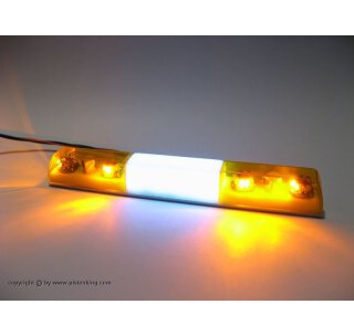 Pistenking RLB16-O Rundumleuchtbalken 4-fach orange