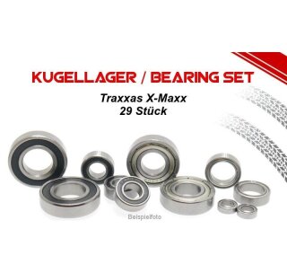 mobo-racing Kugellager Set für den Traxxas X-Maxx Kunstoffdichtung TRX77086-4