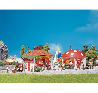 Faller 120135 Kiosk und Pilzkiosk Spurweite H0