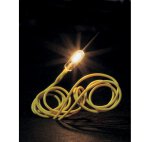 Faller 180677 3 Micro-Kabelbirnen, weiß