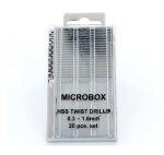 Krick 492045 Microbox 20 HSS Bohrer 0,3-1,6 mm metrisch