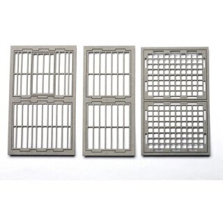 ZITERDES 6079522 Folterkäfig, rund + eckig