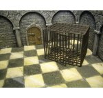 ZITERDES 6079522 Folterkäfig, rund + eckig