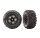 Traxxas 6792 Reifen auf 2.8 Felge schwarz Sledgehammer (2) TSM rated TRX6792