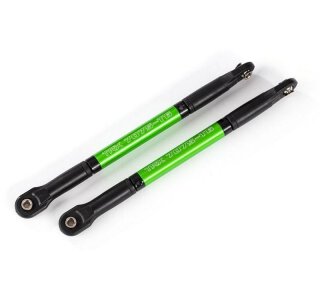 Traxxas 8619G Push Rod Heavy Duty grün eloxiert mit Kugelpfannen (2) TRX8619G