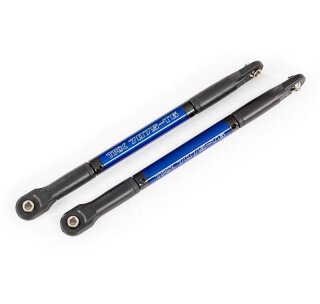 Traxxas 8619X Push Rod Heavy Duty blau eloxiert mit Kugelpfannen (2) TRX8619X