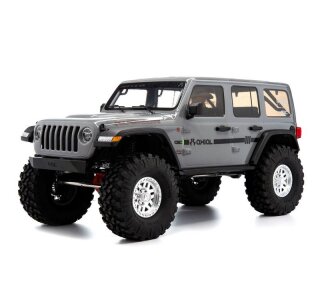 Axial AXI03003BT1 SCX10III Jeep JLU Wrangler w/Portals Grey: 1/10 RTR