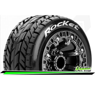 LOUISE LOUT3188SB ST-ROCKET 2.2 soft schwarz Chrom TRX 1:16 v/h & Buggy 1:10