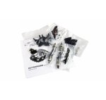 Amewi 28360 Kettenfahrwerk mit Dämpfungssystem, 4 Stück gun metal