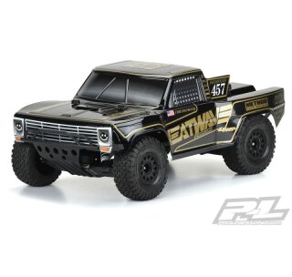 Pro-Line 3551-18 1967 Ford F-100 Race-Truck Karo schwarz Slash 2WD + 4x4 & SC10