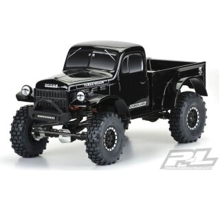 Pro-Line 3499-18 1946 Dodge Power Wagon Karo schwarz für 12.3 (313mm) Radstand
