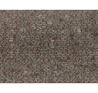 NOCH 60371 3D-Strukturfolie Bruchsteinmauerwerk