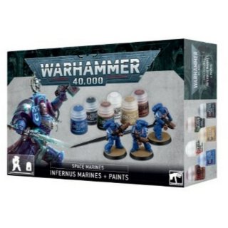 Warhammer 40000 60-11 Infernus Space Marines + Paints 54170101001