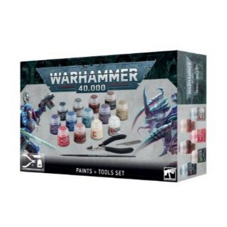 Warhammer 40000 60-12 Paints + Tools Set 54170199001