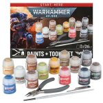 Warhammer 40000 60-12 Paints + Tools Set 54170199002
