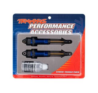 Traxxas 7462 Dämpfer GTR XXL blau eloxiert, PTFE-coated +TiN Kolbenstangen