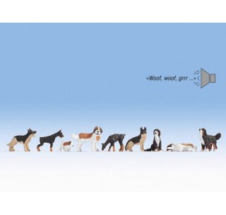 NOCH 12852 Hunde Spur H0