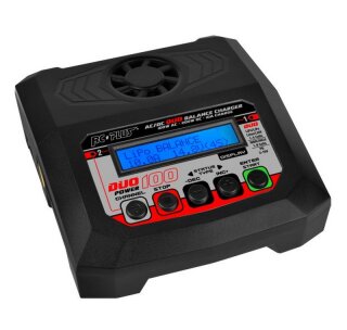 RC Plus RC-CHA-213 Power Duo 100 Charger - AC 100W - DC 2X 100W Ladegerät