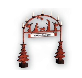 NOCH 14681 Weihnachtsmarkt-Eingangsbogen Spur N