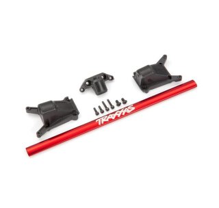 Traxxas 6730R Chassis brace kit rot für LGC-Chassis Rustler 4x4 Stampede 4x4