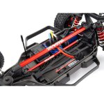 Traxxas 6730R Chassis brace kit rot für LGC-Chassis Rustler 4x4 Stampede 4x4