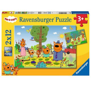 Ravensburger 05079 Puzzle Familientag in der Natur - Teileanzahl 12