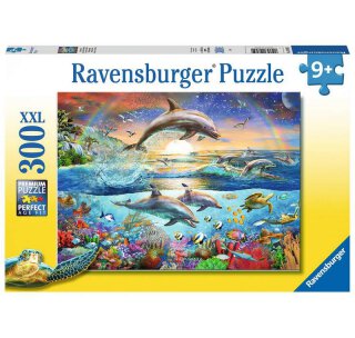 Ravensburger 12895 Puzzle Delfinparadies - Teileanzahl 300