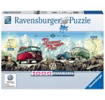 Ravensburger 15102 Puzzle Mit dem VW Bulli über den...