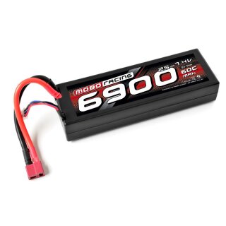 mobo-racing LiPo 3S 11,1V 6900mAh 60C T-Plug Deans Power Racing by Team Corally