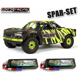 Arrma ARA7604V2T1 MOJAVE 6S V2 4WD BLX Desert Truck RTR Green/Black -6S SPAR SET