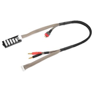 Akku-Ladekabel T-Plug (Deans, T-Stecker) inkl. XH-Balancer-Board 2-6S