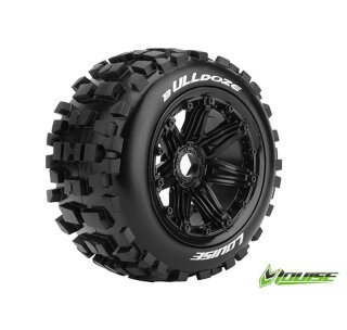 LOUISE LOUT3244B B-ULLDOZE auf Felge hinten (1 Paar) Sport-Compund hinten 1:5 Buggy