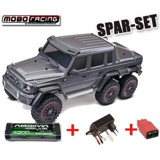 Traxxas 88296-4 TRX-6 Mercedes-Benz G63 AMG 6x6 Clipless silber - SPAR SET 6