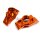 Integy Alu RearHub Carriers Traxxas Maxx Truck 4S C29373ORANGE