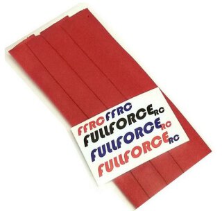 FullforceRC Traxxas MAXX 89076-4 Shock-Socks Stoßdämpfersocken Metallic rot