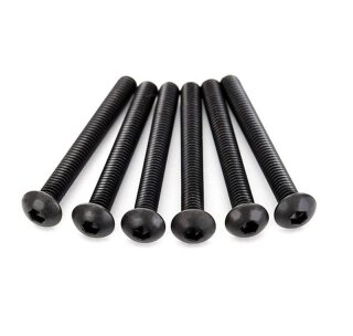Traxxas 2595 Schrauben, 4x35mm Rundkopf M-Gewinde (Innensechskant)