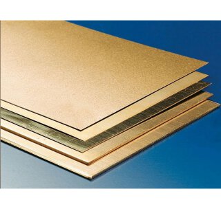 Krick 80305 Messingblech 0,5 x 200 x 100 mm