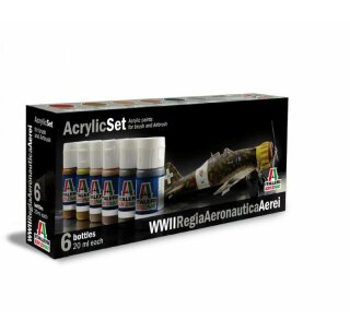 Italeri 0437 Acryl Set WWII Aerei Regia Aeronautica 510000437