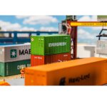 Faller 180821 20´ Container EVERGREEN Spurweite H0