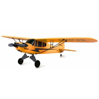 Amewi 24107 Piper J-3 Cup gelb, 3-Kanal RTF, Gyro, Mode 2