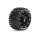 Louise 3312SBH MFT ST-PIONEER Bead-Lock-Felge schwarz 1/2 Offset 12mm 1/10 2,8