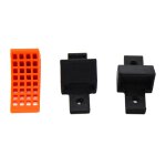 mobo-racing LKW Hemmschuhe/Unterlegkeile 1:14 mit schwarzem Halter 2 Stück